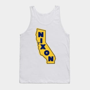 1972 California Likes Nixon Tank Top